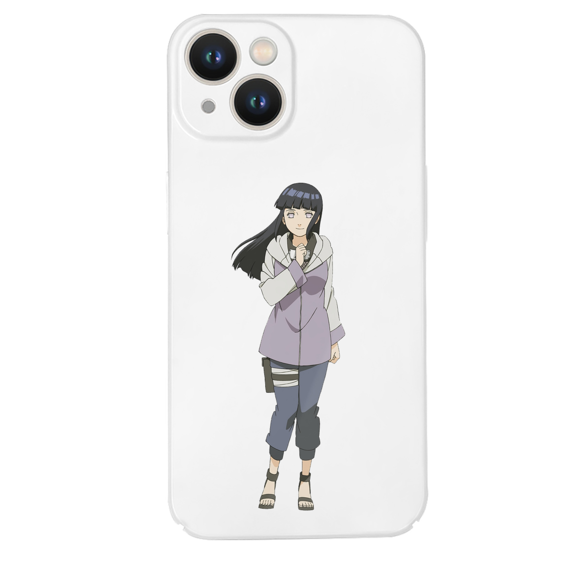 （画像用） NARUTO -ナルト- 日向ヒナタ Hyūga Hinata 【iPhone 14シリーズ対応】ハードケース